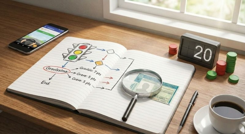 Entendendo o Sistema de Pontuação da CNH: O Que Todo Motorista Deve Saber